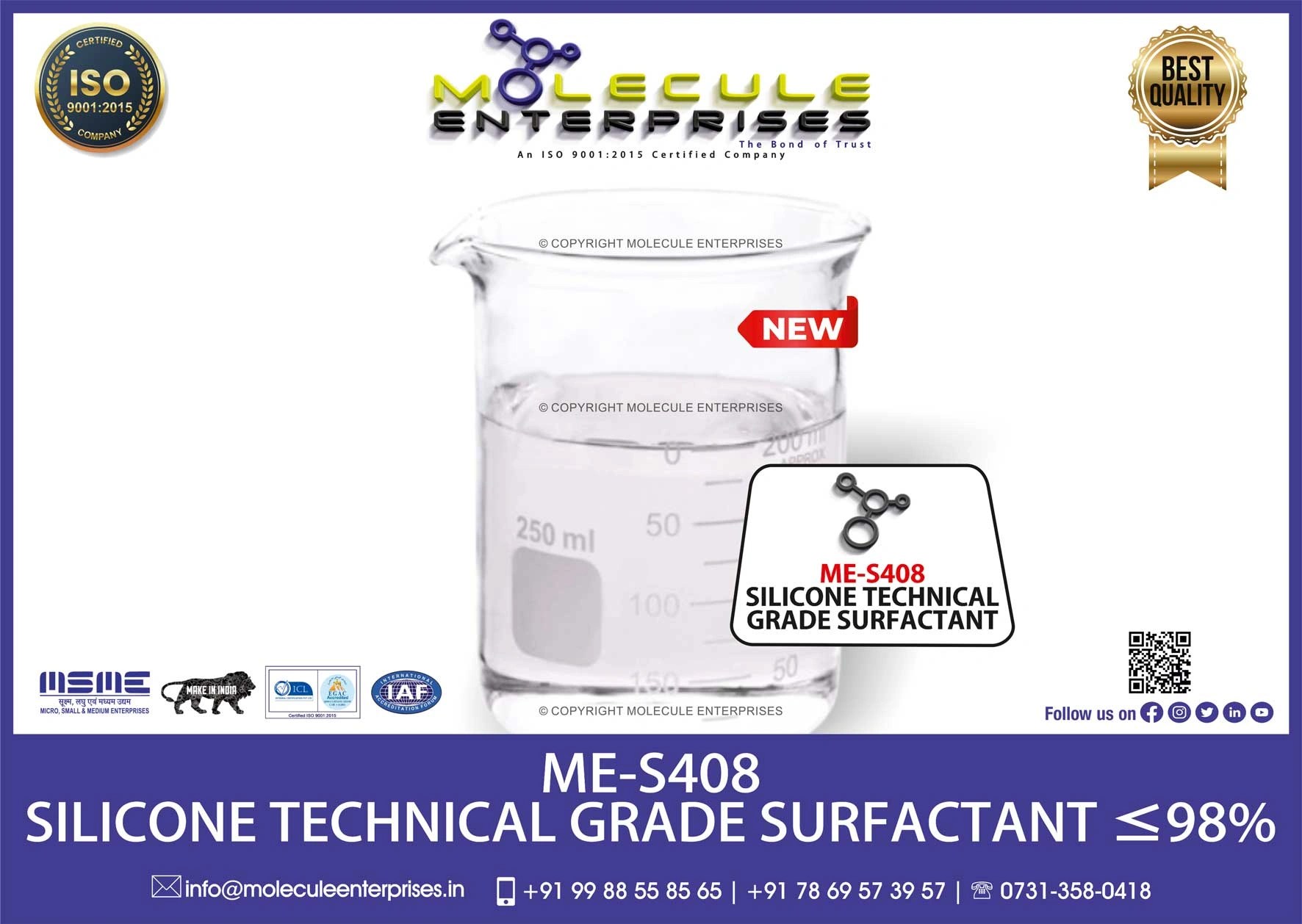 trisiloxane ethoxylate silicone spray adjuvant 408