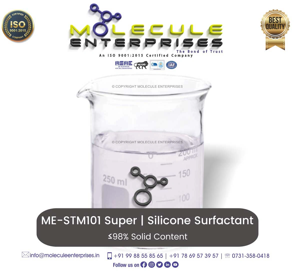 trisiloxane ethoxylate silicone spreader