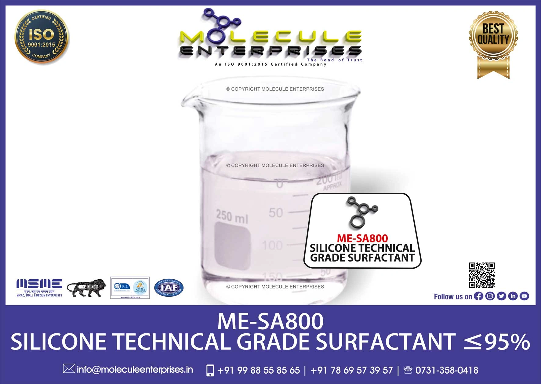 trisiloxane ethoxylate silicone surfactant adjuvant