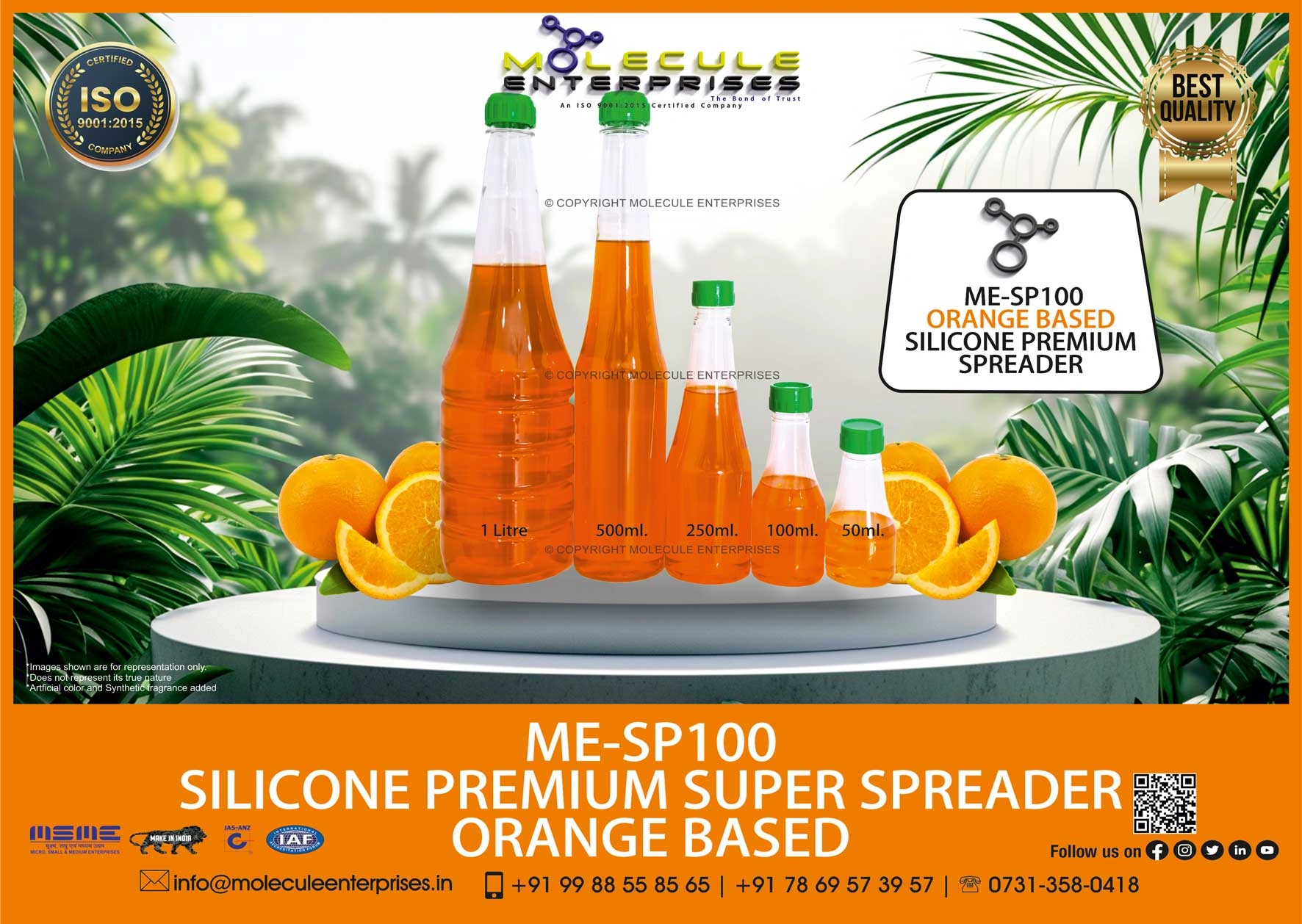 orange silicone adjuvant surfactant
