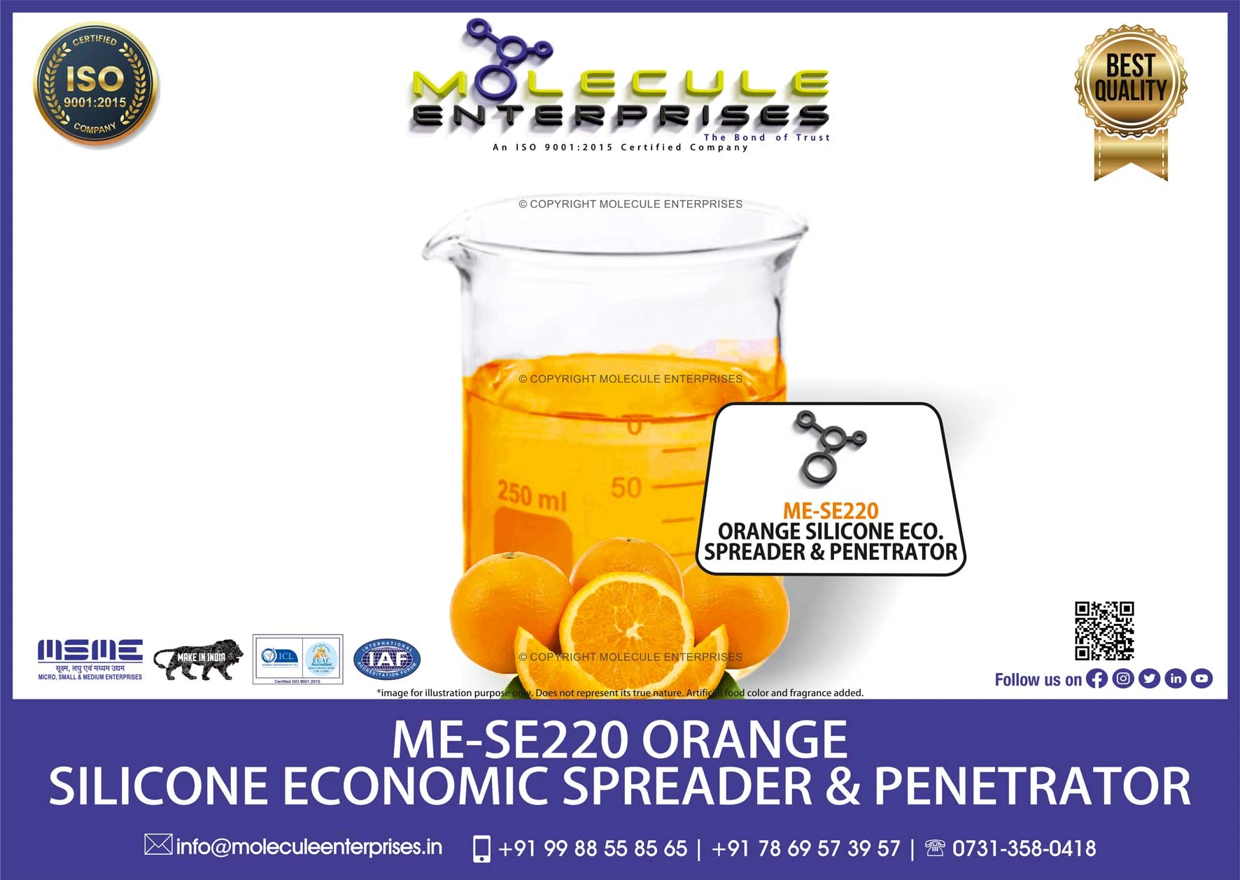 orange silicone adjuvant
