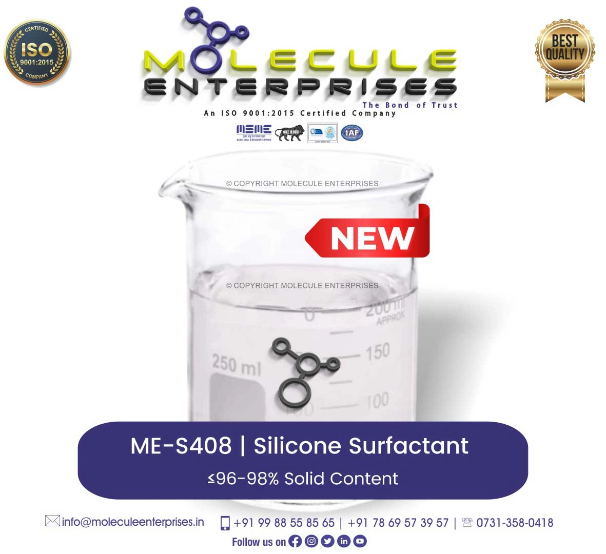 momentive 408 trisiloxane ethoxylate silicone adjuvant surfactant technical
